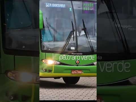 MARCOPOLO VIAGGIO G6 1050 DA PÁSSARO VERDE RUMO À SANTA BÁRBARA