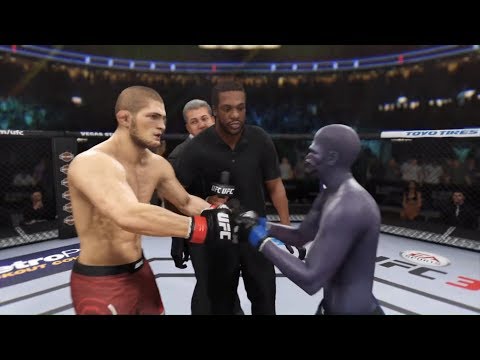 Khabib Nurmagomedov vs. Megamind (EA sports UFC 3) - Crazy UFC 👊🤪