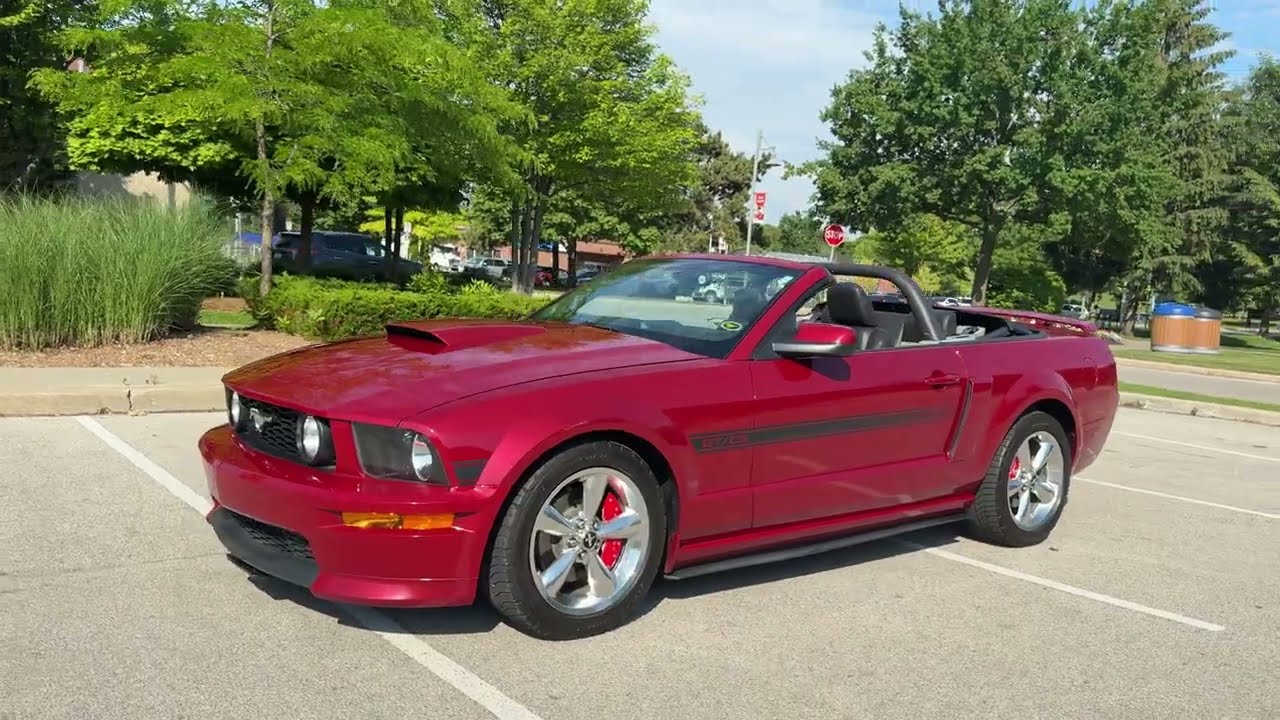 **SOLD on the CCC Buy-It-Now Lot** 2008 Ford Mustang GT/CS Convertible