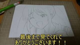 【アホガール】花畑 よしこなら10分で描けるんじゃね？【描いてみた】