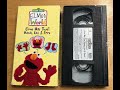 Opening To Sesame Street Elmo S World Elmo Has Two 2004 VHS