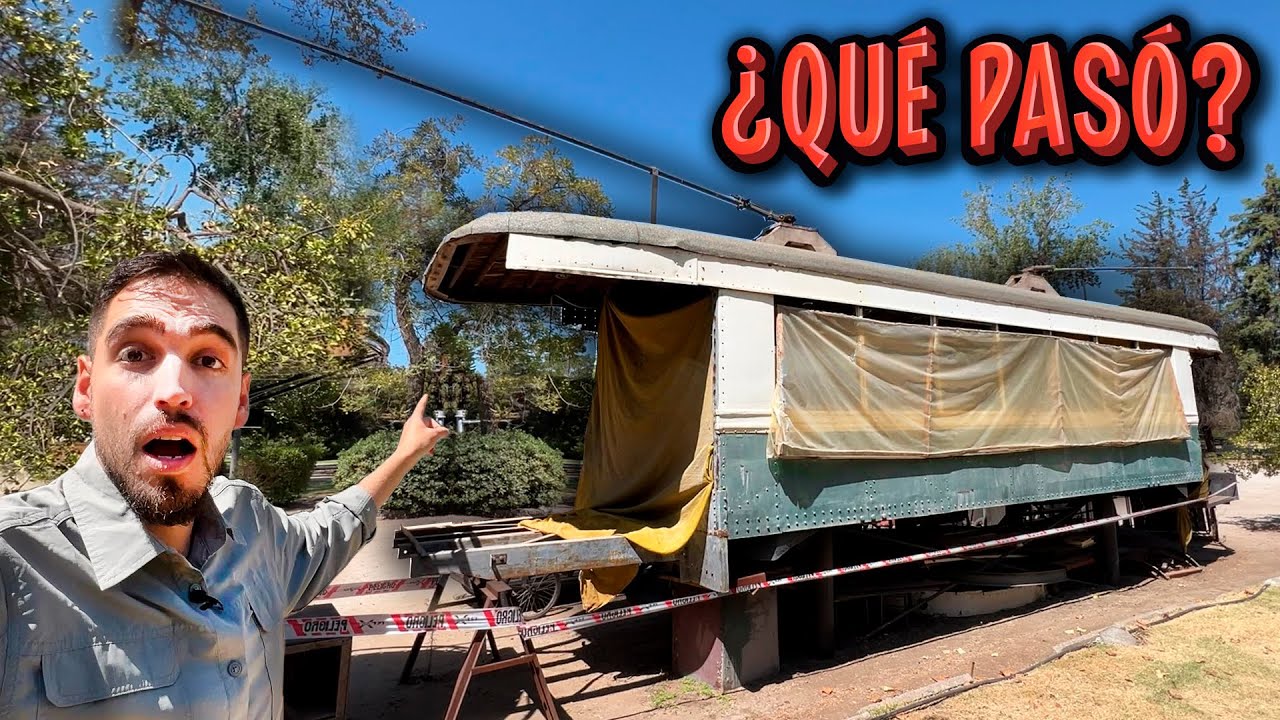 🚋 la HISTORIA del ÚLTIMO TRANVÍA DE SANTIAGO 🤔 ¿DÓNDE ESTÁ?