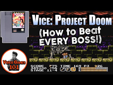 Vice: Project Doom Boss Guide | How to Beat All Bosses | Video Games 101