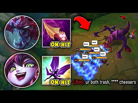 WE MADE THE ENEMY RAGE WITH THIS TURBO CHARGED CHO'GATH COMP - League of Legends