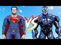 SUPERMAN VS VENOM - Superheroes Epic Battle