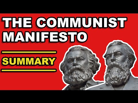 THE COMMUNIST MANIFESTO SUMMARY | Karl Marx & Friedrich Engels explained with quotes