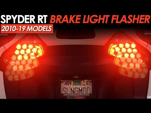 Can-Am Spyder RT Brake Light Flasher (2010-19) | SlingMods
