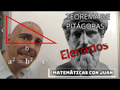 EJERCICIOS TEOREMA DE PITÁGORAS. Resolución triángulo rectángulo