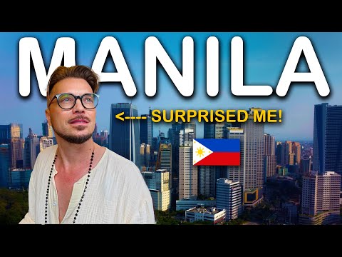 FIRST DAY in Manila, PHILIPPINES 🇵🇭 NOT what I expected!! 🤷‍♂️