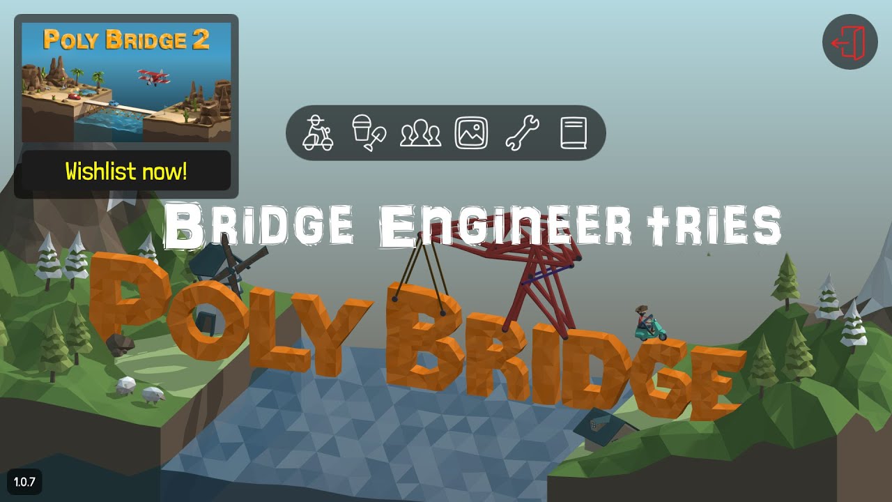 Professional Bridge Engineer tries Poly Bridge on Steam