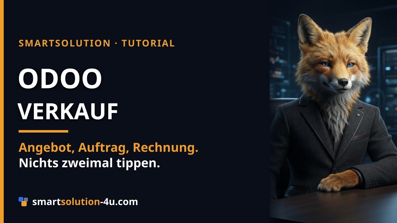 Odoo Verkauf: vom Angebot über den Auftrag zur Rechnung