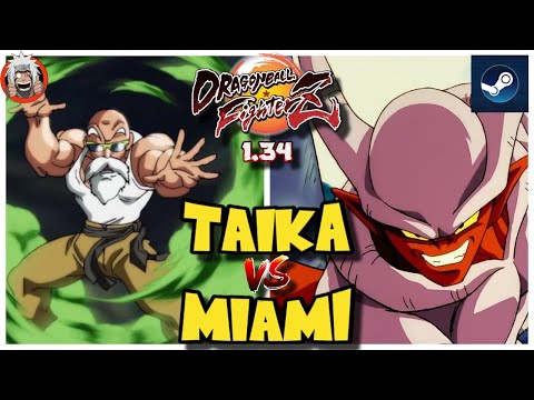 DBFZ Miami vs Taika (Roshi, GokuSSB, Tien) vs (VegetaSSB, Janemba, A18) 1.34