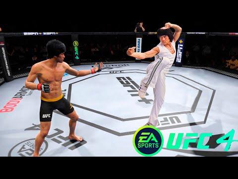 UFC4 Bruce Lee vs Jackie Chan EA Sports UFC 4 - Epic Fight