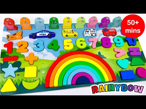 Kids Learning Activity | Colors, Numbers, Shapes & More | Educational Toddler Videos