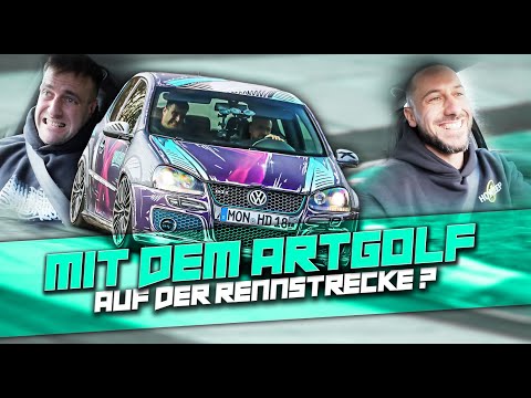 HOWDEEP // MIT DEM ARTGOLF AUF DER RENNSTRECKE? / VW GOLF 5 GTI