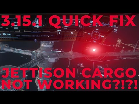 Can't Jettison Volatile Cargo in 3.15.1? - Star Citizen Quick Fix - Jettison Tips and Advice