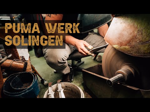 Inside PUMA Werk Solingen: Die Entstehung des White Hunter Löwe - Messerqualität Made in Germany