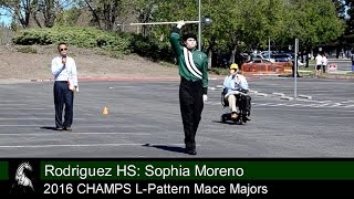 Sophia Moreno, Rodriguez HS L-Pattern at 2016 CHAMPS