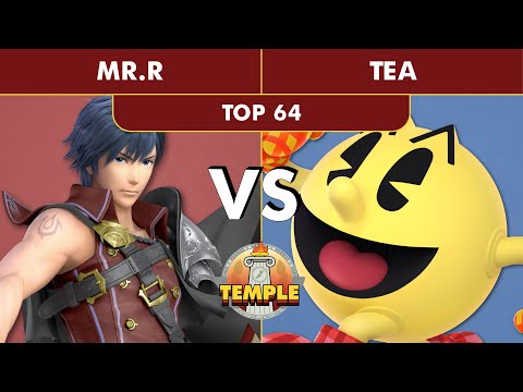 Temple: Hermès Edition TOP 64 - MR.R (Chrom, Snake) Vs. Tea (Pac-man) SSBU Ultimate Tournament