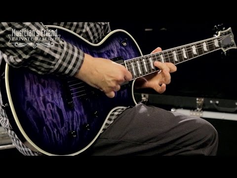 ESP Original Eclipse CTM Electric Guitar, Reindeer Blue