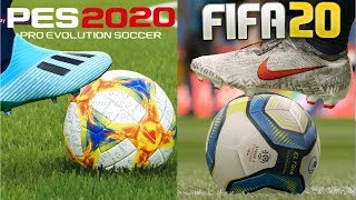 FIFA 20 vs PES 2020 Graphics Comparison (Xbox One, PS4, PC)