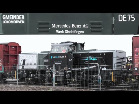 Werkslokomotive Mercedes-Benz AG - Werk Sindelfingen * GMEINDER *
