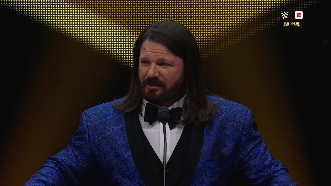 AJ Styles reflects on a Phenomenal career: WWE Hall of Fame 2026 highlights