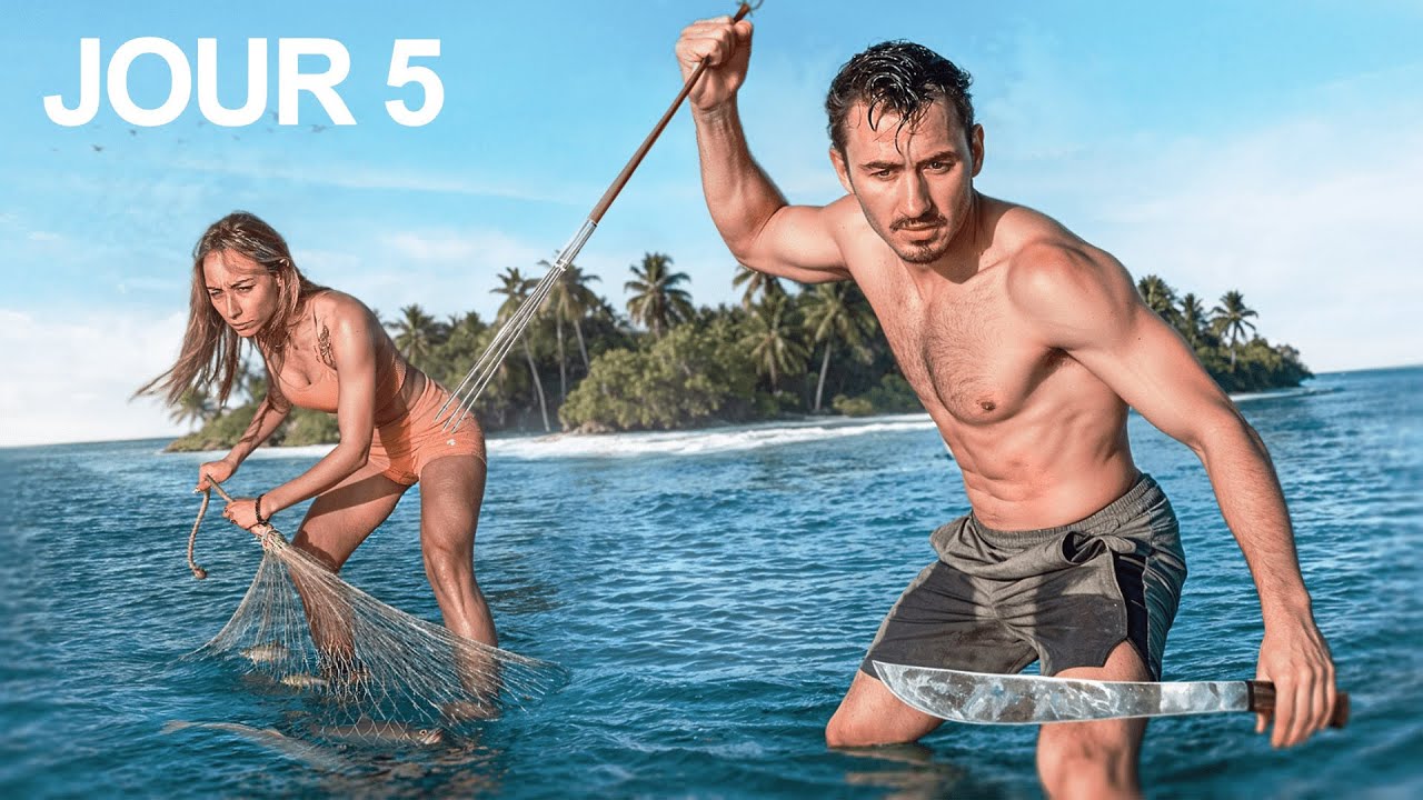 5 Jours sur une Ile Déserte (pas d’eau, pas de nourriture, pas d’abri)