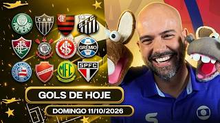⚽️TODOS OS GOLS DESTE DOMINGO 11/10/2026 GOLS DO BRASILEIRÃO, GOLS DE HOJE, GOLS DA RODADA(COMPLETO)
