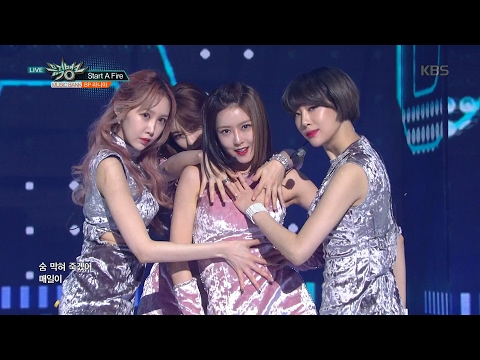 뮤직뱅크 Music Bank - BP 라니아 - 스타트 어 파이어 (BP RANIA - Start A Fire).20170203