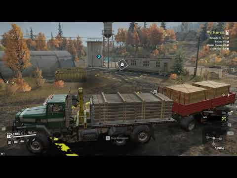 SnowRunner - Walkthrough - Part 11 - Wet Harvest 4K pc gameplay