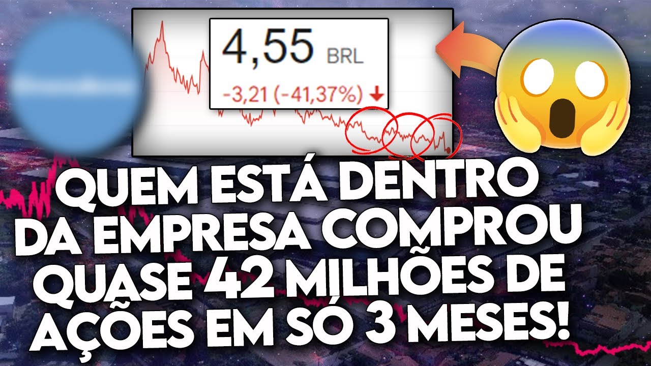 10 AÇÕES que os DONOS e DIRETORES estão COMPRANDO! (Por que os INSIDERS estão OTIMISTAS?) - TOP 10