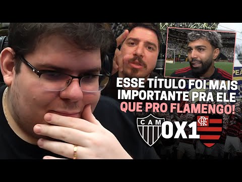 CASIMIRO REAGE: ATLÉTICO MG 0 X 1 FLAMENGO - FINAL DA COPA DO BRASIL 2024 | Cortes do Casimito