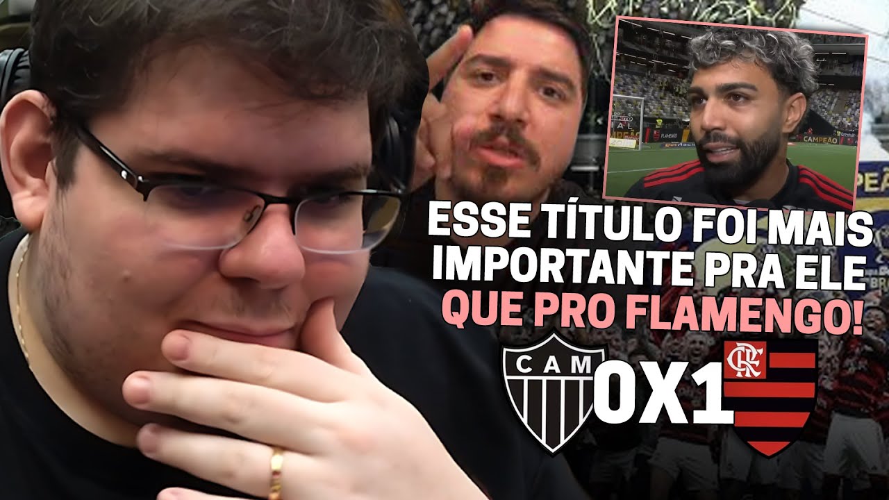 CASIMIRO REAGE: ATLÉTICO MG 0 X 1 FLAMENGO - FINAL DA COPA DO BRASIL 2024 | Cortes do Casimito