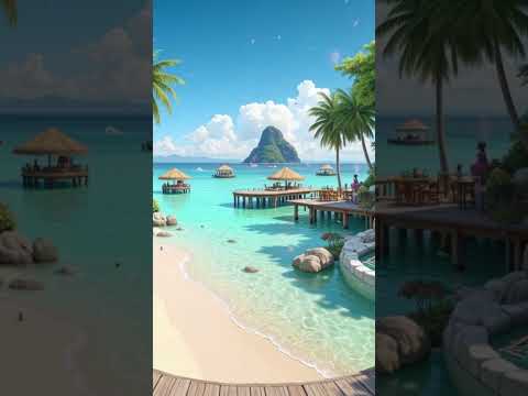 해변의 아침 커피와 로파이 음악으로 좋은 하루 ☀️ Seaside Lofi Cafe #로파이