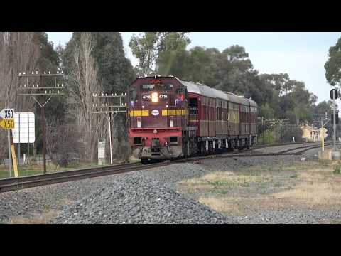 4K Preserved NSW Passenger Train - Tim Fischer's Riverina Spirit - Cancer Fundraiser Train
