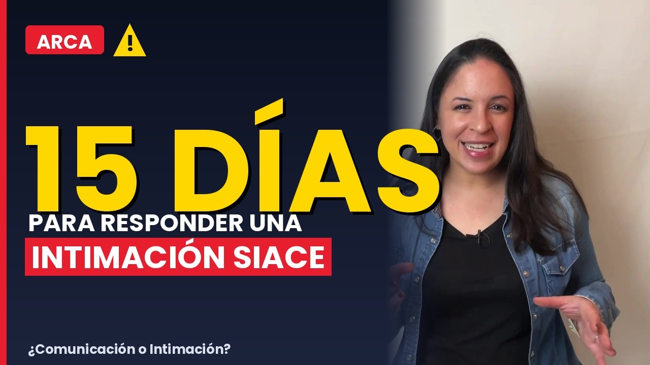 ⚠️ ARCA — ¿Comunicación o INTIMACIÓN? Tenés 15 días para responder