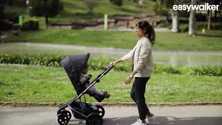 EASYWALKER Kočík kombinovaný Harvey5 2v1 Pebble Grey LITE RWS