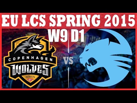 Copenhagen Wolves VS Roccat || EU  LCS Spring 2015 || Week 9 Day 1 | CW vs ROC | HD