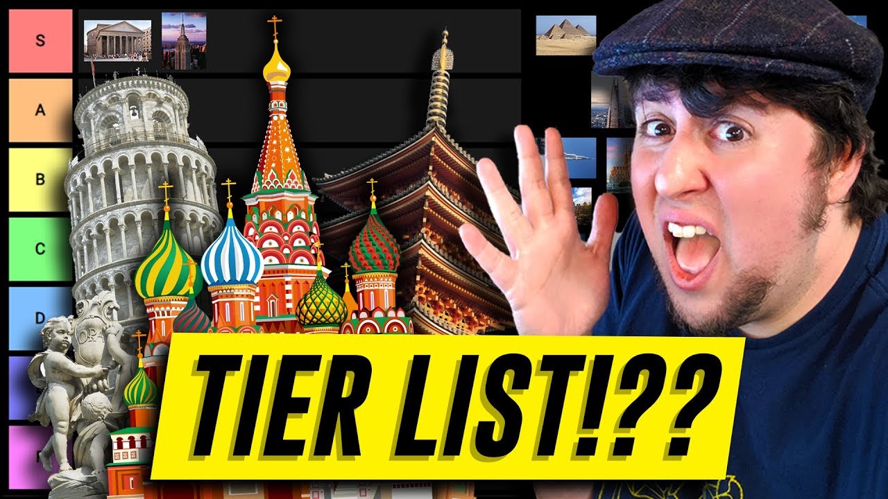 Architecture Tier List - JonTron