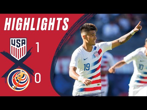 USA 1-0 COSTA RICA Highlights | Feb. 1, 2020 | Carson, CA - Dignity Health Sports Park