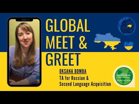 Meet Oksana Bomba- TA for Russian & Second Language Acquisition