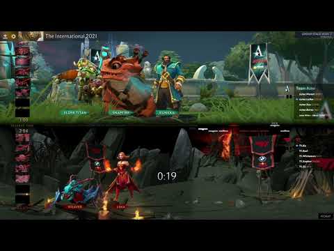 [EN] Team Aster vs T1 - Dota 2 The International 2021 - Group Stage Day 3