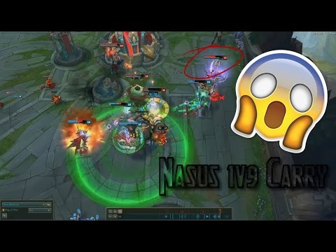 Unstoppable Nasus| Bane Of The ADC | Breaching D Gatez