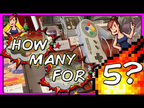 *NEW Location* £5 Retro Game Challenge: How Many Games for £5?