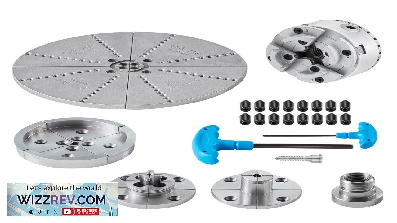 VEVOR KP965 Lathe Chuck 4 Jaw 3.75