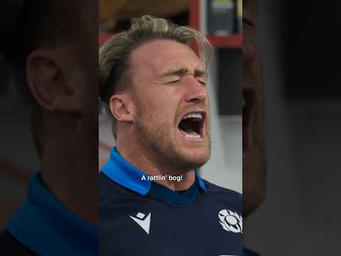 The Scottish team has the best celebration song in sports #SixNations