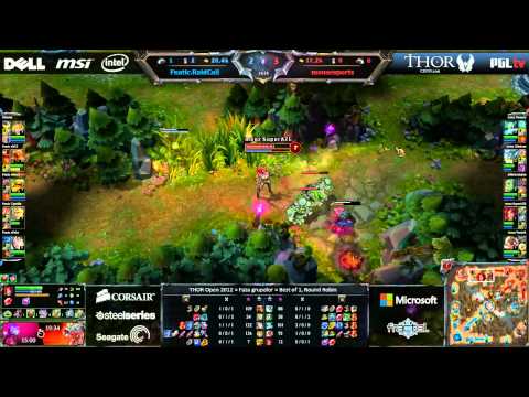 THOR Open 2012 - Fnatic vs mousesports - Group stage