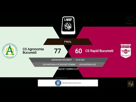 LNBF 2021-2022: Agronomia București - Rapid București