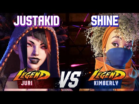 SF6 ▰ JUSTAKID (Juri) vs SHINE (Kimberly) ▰ Ranked Matches